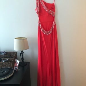Coral Formal Dress